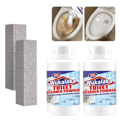 Pumice Stone for Toilet Cleaning Bowl Stick, Pumice Stone for Cleaning Hard Water Ring Remover for Household Clean Toilets, Bathroom, Kitchen Sink, Grill 2+2pcs - size: 1 Count (Pack of 2)