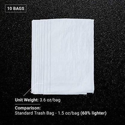 Sandbaggy Large Sandbags - Size: 25" x 40" - Thick Heavy Duty Contractor Bags, Heavy Duty Garbage Bags, Dumpster Bag, Construction Trash Bags, 6 mil (10 Bags) - size: 1 Count (Pack of 10)