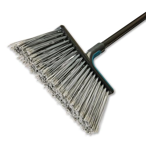 Household Cleaning Angle Broom with Dustpan Set, Indoor Floor Sweeping Tool