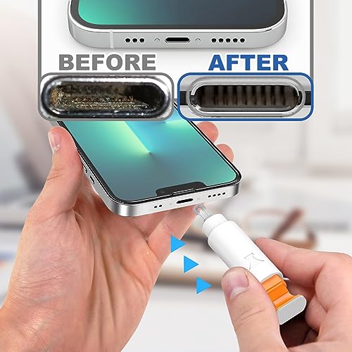 Ordilend Keyboard Cleaning Kit Laptop Cleaner +iPhone Cleaning Kit White