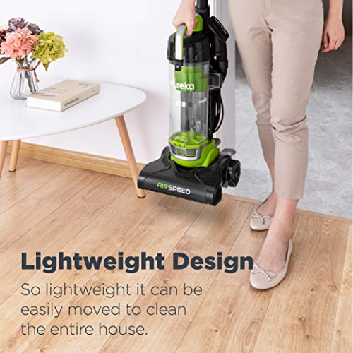 Eureka Airspeed Ultra-Lightweight Compact Bagless Upright Vacuum Cleaner, NEU10AE4, Green - color: Green, size: Compact