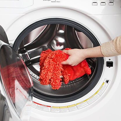 OXO Good Grips Under Appliance Microfiber Duster 4" x 1/2" x 33-1/2" h Orange - style: Appliance Microfiber Duster