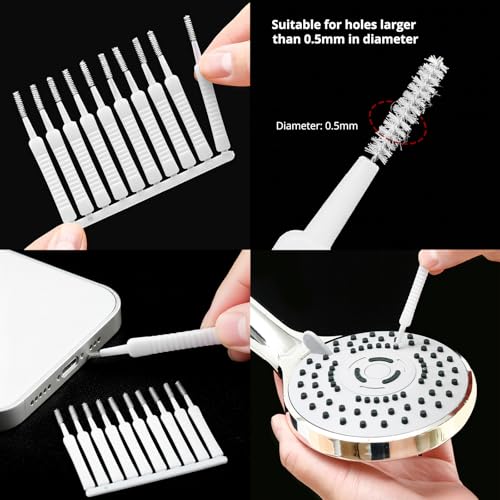 Cell Phone Cleaning Kit, iPhone Cleaning Kit for Charging Port Cleaner Keyboard Cleaning Kit for Airpods/Android/USB C/Earbuds/Laptop/iPad/Camera Lens with Stylus Pen (White, Elite Pack) - color: White (Elite Pack)