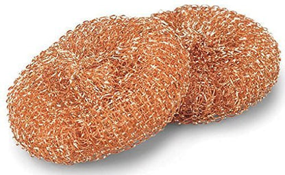 Libman 00073 Copper Scrubbers 2Ct 3X3