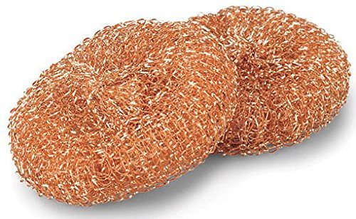 Libman 00073 Copper Scrubbers 2Ct 3X3