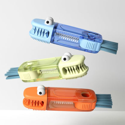 4-in-1 Bottle Cleaning Brush Set, Multifunction Silicone Cup Lid Gap Cleaner, Home Kitchen Crevice Cleaning Tools, 3 Pcs, Multicolor - color: 3 Pcs