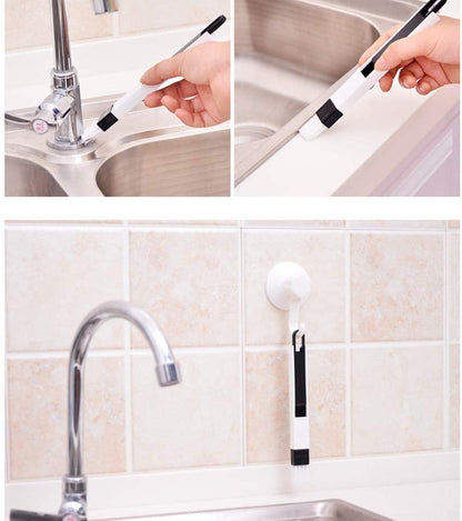 Window Groove Cleaning Brushes Tools,6 Pcs Household Deep Cleaning Tool,Magic Window Sill Cleaning Tool for Slide Door,Shutter,Air Conditioner,Bathroom/Shower,Blinds,Vents (6 PCS)