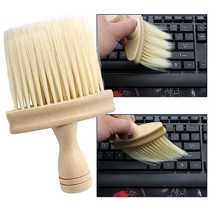 Keyboard Cleaning Brush Anti-Static Wooden Laptop PC Keyboard Cleaner Narrow Area Dust Cleaning Tools