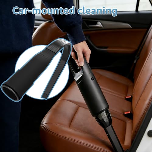 2PCS 25" Flexible Vacuum Crevice Attachment Tool | Attachment for Vacuum Hoses Extendable Bendable Nozzle for 1-1/4" or 1-3/8" (32mm-35mm) Vacuum Flat Slot Nozzle Interface for Car Home Cleaning ﻿