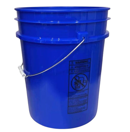 House Naturals 5 Gallon Premium HPDE Plastic Bucket - Made in USA Food Grade Storage Container, BPA Free All Purpose Pail (1, Reflex Blue) - color: Reflex Blue