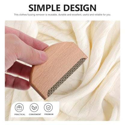 2pcs Portable Lint Remover for Clothes and Carpet, Handheld Fabric Scraper with Gold Finish, Household Hair and Pet Fur Remover, Multipurpose Home Lint Shaver for Sweaters and Wool