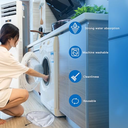 3Pcs Triangular Steam Mop Replacement Pads, Washable Microfiber Cleaning Pads 11.02 x 8.66 Inches