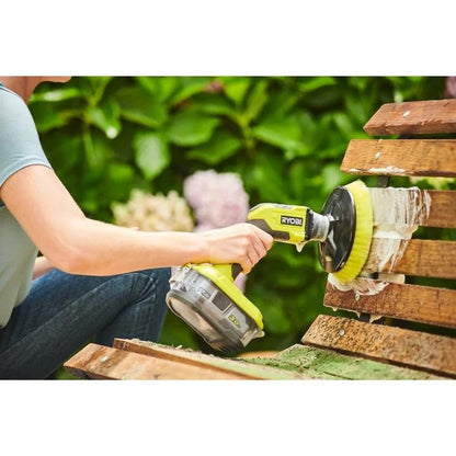 Ryobi R18CPS-0 Rotating Brush 18V ONE+ Battery 15cm 210rpm (Body Only) (Renewed) | Battery and Charger Sold Separately