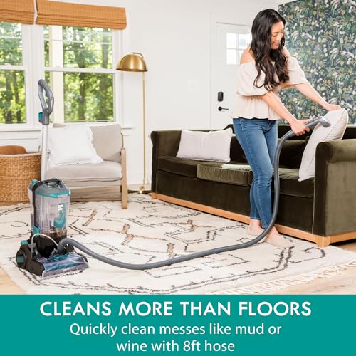 Kenmore KW4070 RevitaLite Pet Portable Carpet Cleaner with High Cleaning Power, 3.2L Clean Tank & 1.4L Dirty Tank, 25ft Cord Length and Two Easy Removable Brushroll for Rug & Upholstery - style: Black