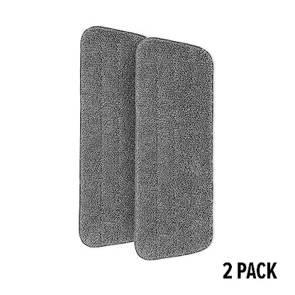 Dirt Devil Spray Mop Replacement Pads, Pack of 2, Grey, For Sealed Hard Floors like Laminate, Tile, Hardwoods and More, Mopping Pad Replacement for Use with Dirt Devil Spray Mop