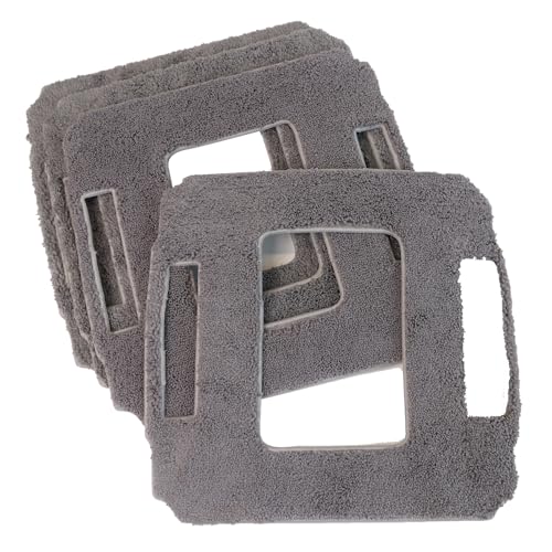 HUTT A1 Original Cleaning Pad for Window Cleaning Robot - Cloth, and Rags - 4 Pieces in One Box - color: Gray