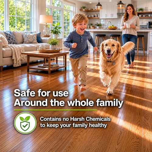 Black Diamond Stoneworks Wood & Laminate Floor Cleaner – No-Rinse Streak-Free Cleaner for Hardwood, Laminate, Engineered Wood & Luxury Vinyl Plank Floors (1 Quart) - size: 32 Fl Oz (Pack of 1), style: Floor Cleaner