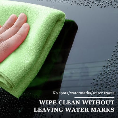 50PCS Microfiber Towel Roll, 12×11.6 inch Washable Tear Away Cleaning Cloth, Reusable Ultra Absorbent Rags Scratch Free Quick Drying Towel Roll, Lint-Free Cloth for Car (Green) - color: Green
