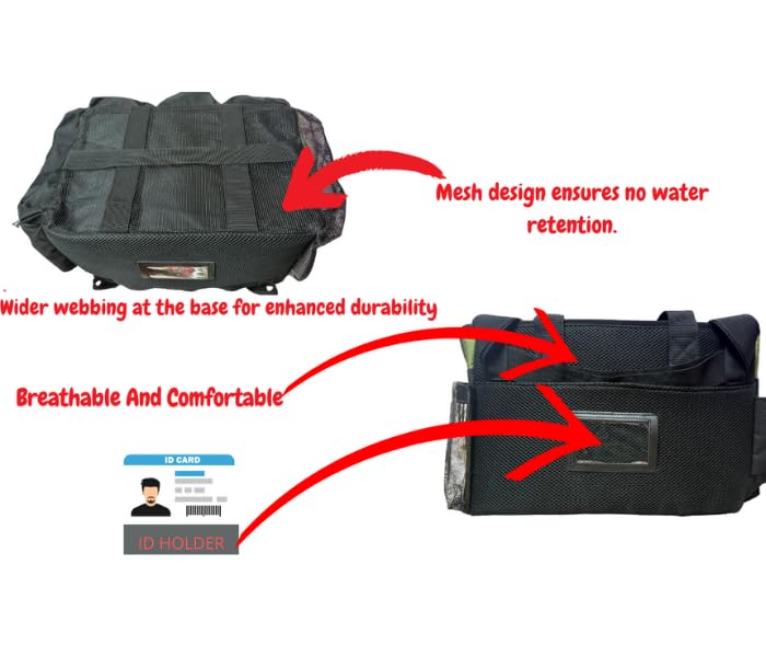 werable Cleaning Caddy Organize Bag with Spray bottle & Towel,Handles for Cleaners & Housekeeper,Bathroom,Under Sink & Car Cleaning Tool Organizers Bag with Adjustable Shoulder Strap&Waist Belt (Red) - color: Red