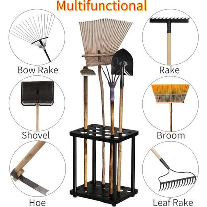 Garden Tool Organizer for suncast shed accessories,Garage Tool Tower Rack,Heavy Duty Garage Tool Storage,for Garden,Yard,Shed,Easy Assembly (Classic)