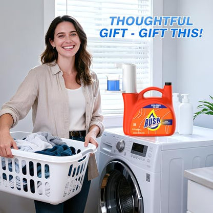 Electric Laundry Detergent Dispenser Pump, One-Press 15-75ml, Fast Dispense from-Large-Container, Rechargeable 2Ah, No-Spill, for Liquid Soap, Fabric Softener, Laundry Room Organization (White)