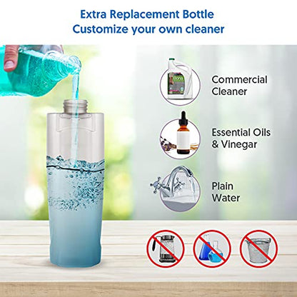 410ML Replacement Bottle for Spray Mop Suitable for MEXERRIS Brand ONLY- MEXERRIS Leak Free Microfiber Spray Wet Mops Refillable Bottle for Floor Cleaning