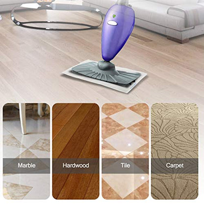 isinlive 8 Pack Cleaning Mop Pads Replacement Compatible with OApier S5 and Light n Easy Steam Mop Pads S3101 S7326 S3601 7688ANB 7688ANW 7618ANB 7618ANW Floor Steam Cleaner and S6 S15 S1 S4 S5 S12