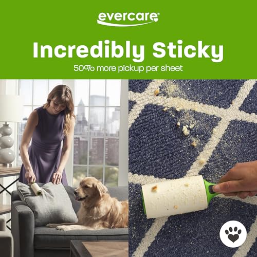 Evercare Pet Hair Extra Sticky 60 Layer Lint Roller - size: Twin