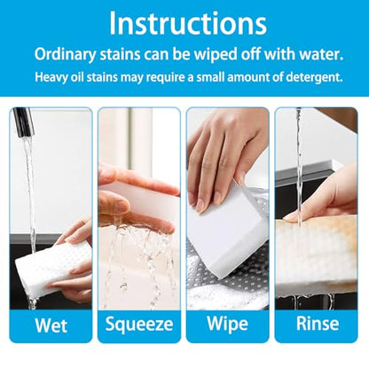 SmilinFit Magic Sponge Erasers, 20 Pack 2X Density Stronger Melamine Sponge Foam Pads, Multi-Functional Household Cleaning Supplies Cleaner for Kitchen, Bathroom, Bathtub, Sink, Wall Cleaner - size: 20PCS