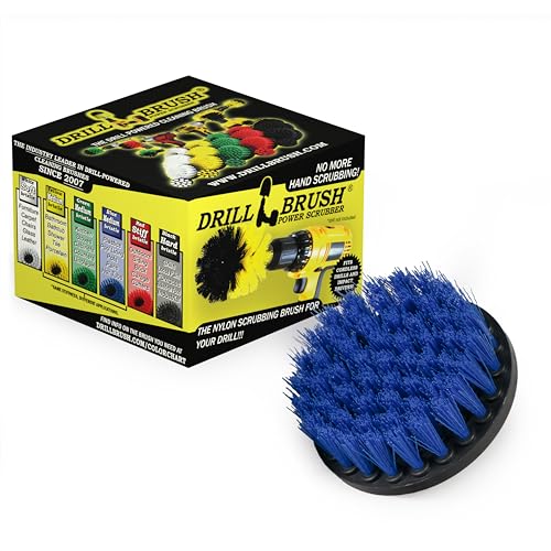 Aquatic Cleaning Supplies - Pool Accessories Kit - Brushes for Pool Maintenance and Upkeep - Water Liner Cleaning Solutions - Diving Board Scrubbing Brush -Boat Carpet Cleaner Tools - color: Blue