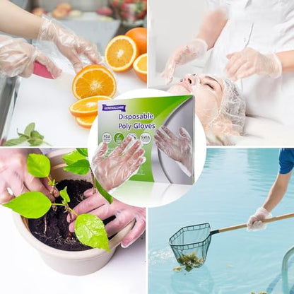 Disposable Plastic Gloves Food Handling Service Gloves Disposable For Cooking - style: 1000pcs