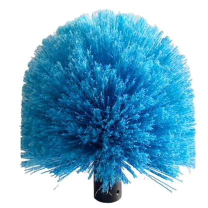 Cobweb Duster Head Twist on Spider Web Brush for Cleaning,Duster Refills Head Attachment Fits Standard Threaded Poles, No Pole,Hand Duster Dusters