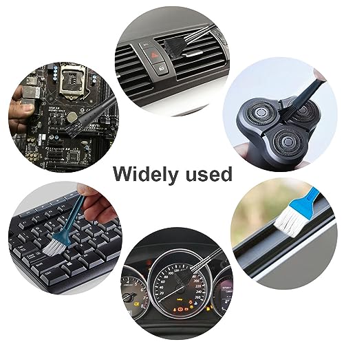 Keyboard Cleaner kit, Small Nylon Anti Static Cleaning Tool Computer Keyboard Laptop Cleaning Kit for Electronic Devices Such As Computer Motherboard Fans Dust Removal Tool (10 Pcs)