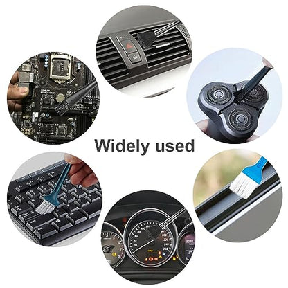 Keyboard Cleaner kit, Small Nylon Anti Static Cleaning Tool Computer Keyboard Laptop Cleaning Kit for Electronic Devices Such As Computer Motherboard Fans Dust Removal Tool (10 Pcs)