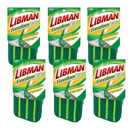 Libman Commercial Freedom Spray Mop Refill | Case of 6 - style: 6 Pack Refill