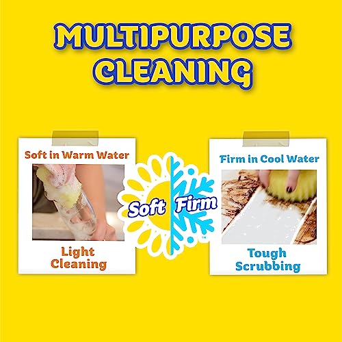 Scrub Daddy Sponges + Scrub Mommy + Cif All Purpose Cleaner, Original - Non Scratch Sponges for Kitchen + Bathroom - Scrubber and Multipurpose Cleaner Cream - Cleaning Supplies Kit