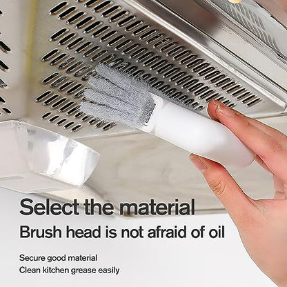 Window Groove Cleaning Brush,6Pack Window Door Track Cleaning Tool for Home,Magic Window Slot Groove Gap Cleaning Brush,Household Deep Cleaner Tool Kit for Track,Sill,Blinds