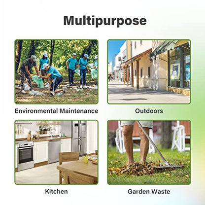 Compostable Trash Bags, 2.6 Gallon, 100 Count, 100% Compost Waste Bags for Kitchen Bathroom Office, Small Countertop Bin Compost Bags, US BPI and Europe OK Compost Home Certified - style: 2.6 Gallon