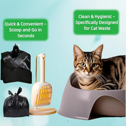 100 Count Black Small T-Shirt Trash Bags with Handles | Perfect for Dogs&Cats Waste Bags,Mini Car Trash Bags