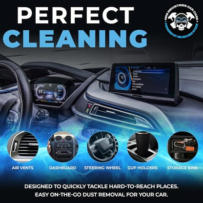 Grime Reaper Cleaning Gel | Clean Slime Putty | Auto Detailing | Car Interior Cleaner | Car Accessories | Electronic Products Keyboard Cleaner | Dust Remover