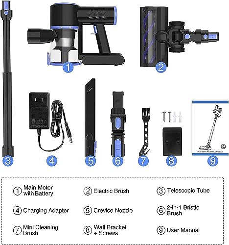 South Bend Components V-Flow Cordless Vacuum (Vacuum, 2-Pack) - color: Vacuum, style: 2-pack