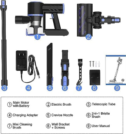 South Bend Components V-Flow Cordless Vacuum (Vacuum, 2-Pack) - color: Vacuum, style: 2-pack