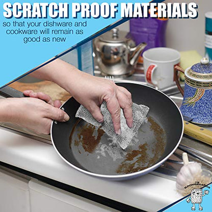 Kitchen Scrubbing Sponges - Heavy Duty Non-Scratch Scrubbing Cleaner Sponges in 1 Color - Multi-Surface Non-Metal Dish Scouring Scrubbers for Fast Cleaning. (12 Pack) - size: 12 Count (Pack of 1)