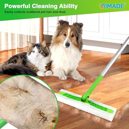 UNIMADE Dry Sweeping Cloths, 180 Count Mop Refill Compatible with Swiffer Sweeper - Disposable Duster Refills Mops for Cleaning Hardwood Floor Dust - size: 180 Count