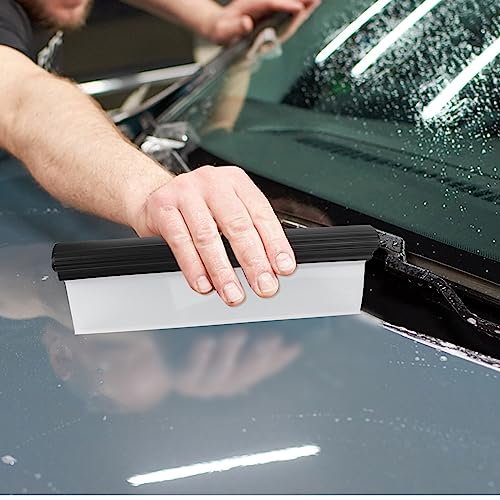 2pack 12.2 Inch Car Drying Squeegee Water Blade Professional Automotive Wiper Car Squeegee Water Blade Squeegee Silicone Auto Car Dryer, Shower With Super Flexible Squeegee Water Blades for Cars