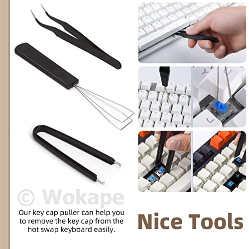 13Pcs Keyboard Lube Kit for Mechanical Keyboard Lube, Keyboard Tools Incl Cleaning Brush Lubrication Keycap Puller Switch Opener