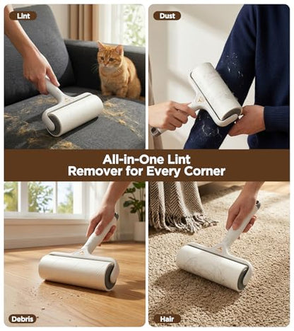 Household Fabric Hair Removal Roller, 16cm Extra Large Sticky Roller Portable Cleaning Tool for Pet Owners