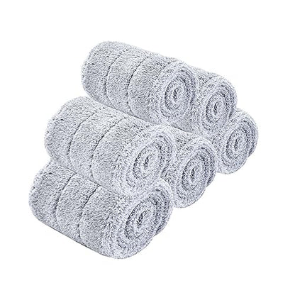 6 Pack 32 Inch Dust Mop Head RefillCommercial Industrial Floor Mop Refill Pads for Hardwood Floors Replacement - size: 32 IN PADS