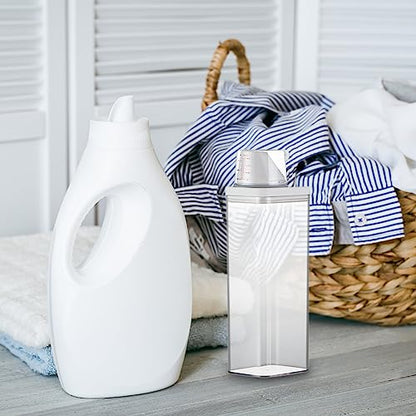 Multi-Purpose Liquid Dispenser - Spill-Proof Silicone Seal for Fabric Softener, Dish Soap & Laundry Storage (XL) - color: Xl