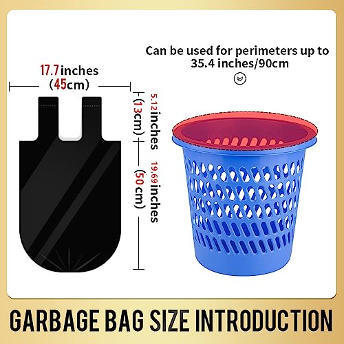 Small Trash Bags 240 Count Garbage Bags SWIHELP Waste Basket Liners for Bathroom, Kitchen,Bedroom, Office Pet Car 15 Liter Trash Can 4 Gallon… - color: 240Counts / Blue, size: 1 Count (Pack of 240)